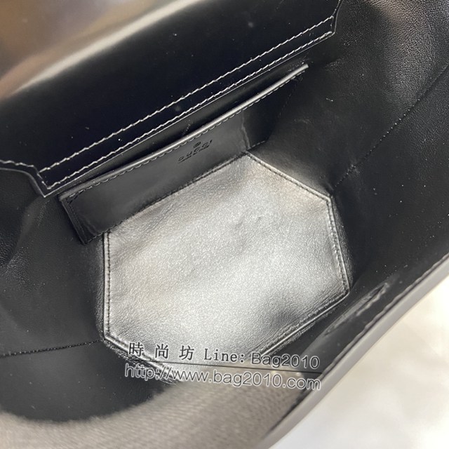 Gucci專櫃古馳最新款迷你竹節手提托特包竹籃形托特包 jh2397型號：805832